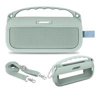 Aenllosi pour Bose SoundLink Flex Portable Bluetooth Speaker 2e Génération / 1st Étui de Transport Protecteur en Silicone, Étui Seulement, Haut-Parleur Non Inclus, Vert Menthe
