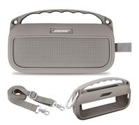 Aenllosi pour Bose SoundLink Flex Portable Bluetooth Speaker 2e Génération / 1st Étui de Transport Protecteur en Silicone, Étui Seulement, Haut-Parleur Non Inclus, Grès
