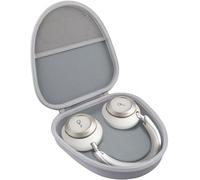 Aenllosi pour Soundcore Space One Pro/Space One by Anker Casque Anti-Bruit Étanche Coque de Protection Rigide, Blanc, Boîtier Seulement