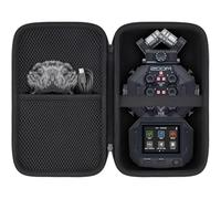 Aenllosi pour Zoom H5studio/H6essential - Boîtier de transport rigide pour enregistreur portable 32 bits, Noir (boîtier uniquement) (pour H8)