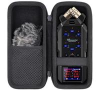 Aenllosi pour Zoom H6studio/H5studio/H6essential - Boîtier de Transport Rigide pour enregistreur Portable 32 Bits, Noir (boîtier Uniquement)