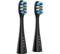 AENO Têtes de remplacement ADBTH2-1 pour brosses soniques DB2S noires, 2pcs, poils DuPont