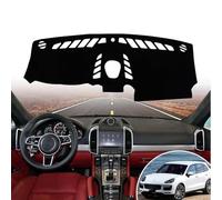 AENQNVK Tapis de Tableau de Bord de Voiture en Cuir suédé Tapis de Tableau de Bord Tapis de Protection, adapté pour Porsche Cayenne 958 2010-2016 GTS Turbo S