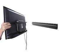 AENTGIU Studless TV Wall Mount, Heavy Duty Drywall TV Bracket Hanger for 26-55 inch Flat Screen TVs, No Stud, NO Drill, No Anchors, Easy Install with All Hardware Included