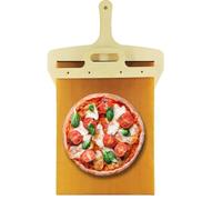 AENZA Pelle à pizza coulissante - Pelle à pizza coulissante - Avec revêtement adhésif et poignée anti-adhésive - Avec poignée - Passe au lave-vaisselle