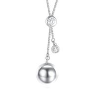 AEONSLOVE Bola de Grossesse Collier Femme Enceinte Collier de Grossesse Bola avec Bruit Bijoux Grossesse Bola Cadeau pour Future Maman, Chaîne Réglable