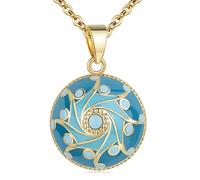 AEONSLOVE Bola Grossesse, Collier Bola de Grossesse Pendentif Sons Musique Chime Ball pour Maman Fille Amie, Bijoux Personnalisés pour Méditation de Yoga