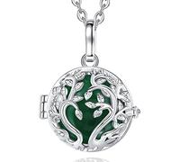 AEONSLOVE Collier de grossesse avec pendentif en forme de lotus avec boule de musique - Cadeau de grossesse pour femme - Maternité et maman, Cuivre, Pas de pierre précieuse