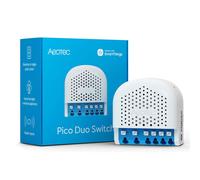 Aeotec Pico Switch DUO, interrupteur encastré, Zigbee 3.0, 16A, protection contre les surintensités, contrôleur de scène