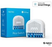 Aeotec Pico Switch Single, interrupteur encastré, Zigbee 3.0, 16A, protection contre les surintensités, contrôleur de scène