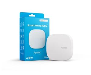 Aeotec Smart Home Hub 2 | Matter, Zigbee, Thread, Wi-Fi | Commande vocale avec Alexa et Google | Domotique | Compatible SmartThings | GP-AEOHUBV4EU