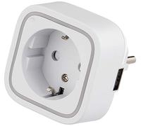 Aeotec Smart Switch 6 avec Port de Charge USB, Z-Wave Plus Prise de Contrôle sans Fil pour Automatisation de la Sécurité Domestique, Taille Mini, 13 Ampères