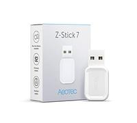 Aeotec Z-Stick 7 Plus, Zwave Plus USB pour créer un concentrateur Z-Wave, contrôleur de passerelle avec série 700 ZWave, SmartStart et S2, fonctionne avec Raspberry Pi 4, compatible avec Home