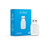Aeotec Zi-Stick Zigbee Clé USB pour ZHA in Home Assistant, Zigbee2MQTT, Open Hab | IOBROKER | NodeRed | Smart Home Stick, Blanc