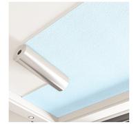 Aeovot Panneaux de Plafond, 3D Papier Peint Autocollant Mural - Isolant Thermique - Plaque pour Plafond a Coller Onvient aux Salons,Bureaux et Chambres(Bleu,W50cmL60m)