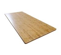 Aeovot Plateau de Table en Bambou - Dessus de Table de Remplacement - Plateau de Bureau - Étanche à l'eau - Étagères Murales - Meubles de Bricolage - 2 cm D'épaisseur