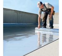 Aeovot Ruban Adhésif Aluminium Bitume de 1,5 mm d'épaisseur - Rouleau Bande Etancheite Toiture, Ruban de Réparation de Bitume pour Terrasse Toitures Fuites Fissure de Surface(50x1000 cm/1.64x33 ft)