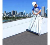 Aeovot Ruban D'étanchéIté en Aluminium Bitumé - Ruban de Réparation de Bitume, Bande Etancheite Toiture Autocollante Rouleau Membrane Imperméable pour Terrasse Fuites Fissures(20x1000 cm/0.66x33 ft)