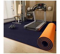 Aeovot Tapis Sport - Isolation Phonique/Coussin Réducteur de Chocs, 6mm Fitness Tapis de Sport Epais, Rug Anti Vibration/Antidérapant pour Chaise de Bureau