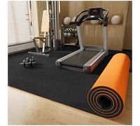 Aeovot Tapis Sport - Isolation Phonique/Coussin Réducteur de Chocs, 6mm Fitness Tapis de Sport Epais, Rug Anti Vibration/Antidérapant pour Chaise de Bureau