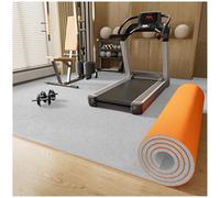 Aeovot Tapis Sport - Isolation Phonique/Coussin Réducteur de Chocs, 6mm Fitness Tapis de Sport Epais, Rug Anti Vibration/Antidérapant pour Chaise de Bureau
