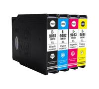 AEPQBGQJ 1 pièces T9081 T9071 Cartouche d'encre WF-6090DW WF6590DWF Impression(T9084 Yellow)