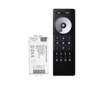 AEPQBGQJ Kit de contrôleur de Couleur C01 contrôleur RC01 télécommande de Zone 4 contrôle de Groupe luminosité réglable(WM-C01-RC01-B)