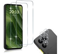 AER-Compatible avec Fairphone 6 5G Protection écran, 2 Pièces Verre Trempé [3D Couverture Complète]+ 2 Pièces Caméra Protecteur, 9H Dureté HD Sans Bulles Anti-rayure Protection Décran