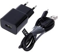 Aer-Maxlife Chargeur Usb A Mxtc-01 Noir - Chargeur Rapide Avec 2,1a Puissance Et Cable Micro Usb 1m Inclus - Adaptateur Secteur Fiable Et Compact Pour Téléphones Portables Haut-Parleurs Et Plus