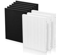 Aera Max 300 Filtre de rechange compatible avec les purificateurs Aeramax 290/300/DX95 9287201, convient également pour AP-300PH HF-300, 3 filtres blancs et 6 préfiltres à charbon