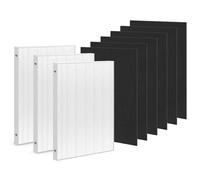 Aera Max 300 Filtre HEPA de rechange compatible avec les purificateurs Fellowes AeraMax 290 300 DX95 True HEPA Filtre à air également compatible AP-300PH HF-300 Part #9287201, 3 x H13 True HEPA et 6 x