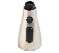 Aérateur à économie d'eau avec tête de pulvérisation 3 fonctions filetage G1/2 pour robinet d'évier et sortie de pulvérisation pour cuisine et salle de bain (brossé)