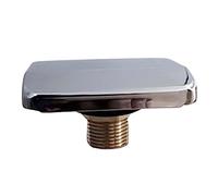 Aérateur cascade de piscine de rechange pour utilisation au spa, buse cascade en acier inoxydable avec diamètre intérieur de 1,9 cm, accessoire de piscine universel pour fontaines et fontaines d'eau