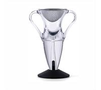 Aérateur Conundrum de capacité de 100 ml pour décanteurs à vin, double poignées et aérateur de vin durable pour les amateurs de vin