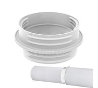 Aérateur d'air - Raccord de ventilation isolé de 15 cm - Connecteur portable universel - Interface murale de porte de fenêtre pour appartement, chambre à coucher, salon, bureau, condo, dortoir, garage