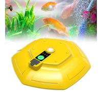 Aérateur d'appât flottant pour seau d'appât - IPX7 étanche ultra silencieux rechargeable pompe à oxygène rechargeable 3000 mAh charge magnétique pour seau à ménés, aquarium, kayak, bateau et pêche à