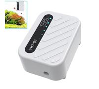 Aérateur d'Aquarium Bulleur USB Rechargeable Compact | Pompe À Air Ajustable pour Bac À Poissons Pour Aquariophilie Aquaculture Hydroponie Appâts Vivants Pique-Nique Seau