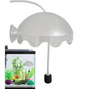 Aérateur d'aquarium - Diffuseur de bulles d'oxygène, kit d'aquarium avec tuyau, pompe à pierre à air, dispositif d'aération silencieux | Conception pratique étanche pour salon, aquarium, aquati