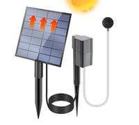 Aérateur de bassin à énergie solaire - Aération renouvelable, performance pratique | Pompe à air de bassin flexible améliorée, oxygénateur solaire, aérateur de circulation d'eau, design