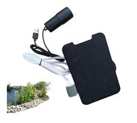 Aérateur de Bassin Solaire Pompe à Oxygène pour Aquarium Betta