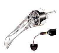 Aérateur de bouteille de vin : oxygénateur portable de qualité, respirateur de vin à versement rapide, bec verseur aérateur longue durée | Accessoire de cuisine et bar pour réunions de famille Com