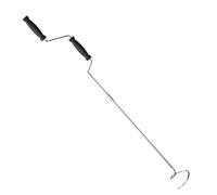 Aérateur de compost - Dispositif d'aération manuel en acier inoxydable | 112 cm antirouille robuste manivelle de compost | Aérateur de compost pour une gestion efficace des déchets de jardin