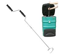 Aérateur de compost - Tourneur de compost manuel | Outil manuel de mélange et d'aération du compost | Torsion de compost pour une gestion efficace des déchets de jardin en plein air robuste mélangeur