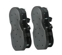 Aérateur de gazon | Aérateur de sol à ressort double couche | Outil d'aération de pelouse robuste - Fournitures d'entretien de jardinage pour patio jardin gazon