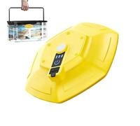 Aérateur De Pêche Rechargeable - Pompe À Air Flottante À Oxygène, Système D'aération De Seau D'appât Portable À Piles, Dispositif Silencieux De Circulation D'oxygène Dans L'eau D'aquarium Pour Étang D