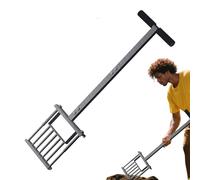 Aérateur de pelouse de jardinage - Aerator manuel de pelouse | Grass Spike Aération Soil Porceau Aérating Tools for Yard Lawns and Garden -Handle Grass Aerators Tool Revity Revices Health Yard Yard Ae