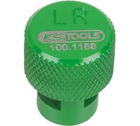 Aérateur de pneu RDKS/TPMS, vert, arrière gauche KS Tools 100.1188