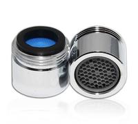 Aérateur de robinet 18 mm mâle, eau plaquée chrome par minute, à l'eau, d'économie d'énergie Chromé réduire les factures