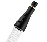 Aérateur de robinet, 360° Robinet à Rallonge Rotatif Multifonctionnel, 3 Modes Mousseur Robinet Economie Eau, Pour Robinet Pour Éviers de Cuisine Salle de Bain lavabo, 1 Piece, Noir