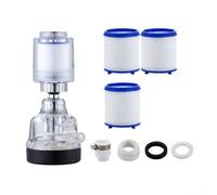 Aérateur de robinet avec rotation à 360 degrés et filtration intégrée pour une sortie d'eau plus propre (C)
